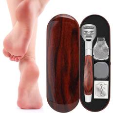 Wejoy 4 Pcs Set Wood Handle Foot Callus Shaver
