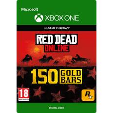 Red Dead Online 150 Gold Bars Xbox One