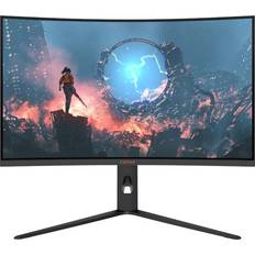 16:10 - 2560x1440 Bildskärmar Cepter Atilius HAS 31,5" QHD Gamingskärm