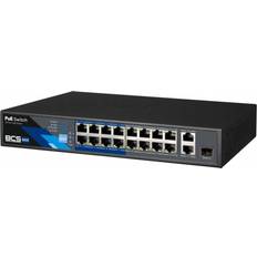 BCS Poe Switch B-SP1602G-1SFP 16-Port SFP Basic