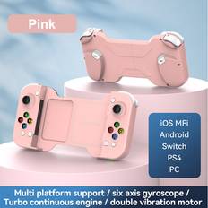 Game Controllers Maxpower Pink Wireless BT Stretchable Game Controller For Switch Lite Oled Console Gamepad