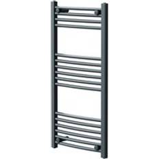 Wholesale Domestic Marco Anthracite 1000mm x 500mm Curved Heated Towel Rail