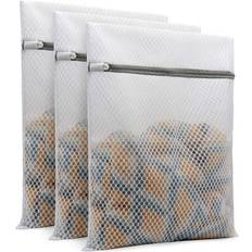 Washing Bags Zeuxo Durable Honeycomb Mesh Laundry Bags - Delicates
