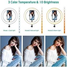 EHT Selfie Ring Light with Tripod Stand