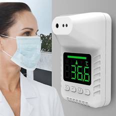 Fever Thermometers HCSC Forehead Thermometer Digital Non Contact Temperature Gun Infrared Wall Mount K3x