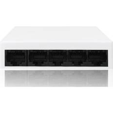 Tauoh 100M Unmanaged Network Ethernet Switch 5 Port EU Plug