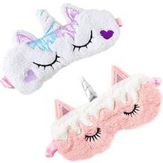 Sleep Masks na 2 Pcs Unicorn Sleeping Mask