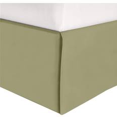 Microfiber Valance Sheets Elegant Comfort 1-Piece Solid Bed Skirt 1500 Premium Hotel Valance Sheet