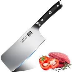 SHAN ZU Cleaver Knife 7 Inch High-Carbon