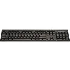Manhattan Enhanced Keyboard 175708 Black