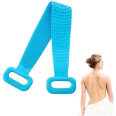 Bath Brushes Hiigyl Blue Back Brush Body Brush 76cm Extend