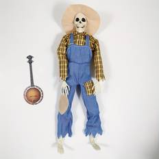 Plastic Skeletons XYLFLY Halloween Animated Skeleton Decoration Ornament 1pc