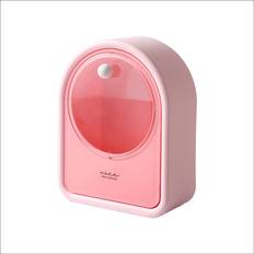 Pink Makeup Storage Tlily Wall Mounted Cotton Pads Storage Bathroom Organizer