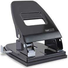 Black Hole Punchers Rapesco Retro Heavy Duty 2-Hole Punch 30 Sheet Black
