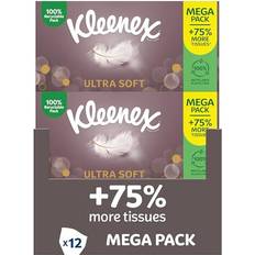 Kleenex Ultra Soft Tissues Mega Pack 112 Sheets per Box