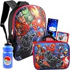 Marvel Avengers Backpack and Lunch Box Set
