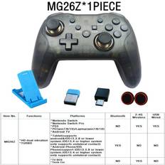 Game Controllers HCSC MG26Z Black 2pcs Bluetooth 2.4G Wireless Controller