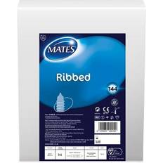 Mates Ribbed Condom 144 Bulk Pack