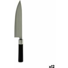 Köksknivar Kinvara KT11-5604S01 Black Silver Stainless Steel Set of 12