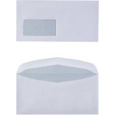 Verzending en Verpakkingsbenodigdheden Viking Enveloppen Met Venster C6/5 229 x 114 mm 1000x