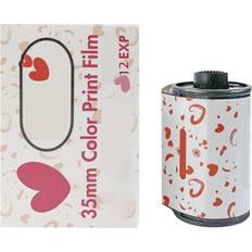 Andoer 12 Sheets Color Print Film ISO 200 35mm Vintage Colour Print Camera
