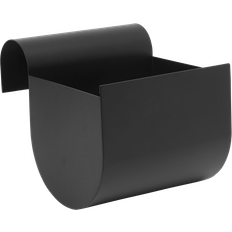 Pentole ferm LIVING Fioriera Da Balcone Piccola Uma 20 Cm Nero