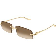 Cartier Classic Rimless Rectangle Sunglasses - 58mm