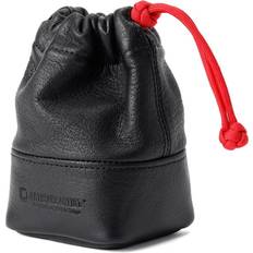 Full Leather Lens Pouch Black S