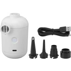 Lixada Portable Mini Electric Air Pump with 4 Nozzles