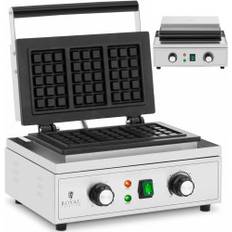Hpa Rektangulär Våffelbryggare TEFLON 1500 W
