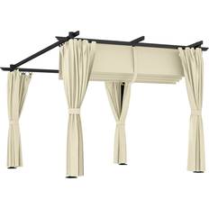 Pergola 2.3m x 2.97m x 2.95m Beige