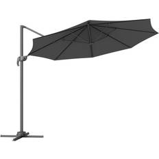 Dakota Fields Patio Offset Umbrella Black 294cm W x 294cm D