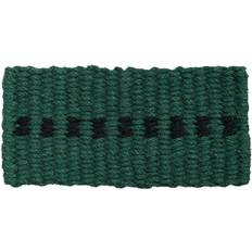 Hay Coco Dot Dørmåtte 40x80 cm Dark Sort, Grøn