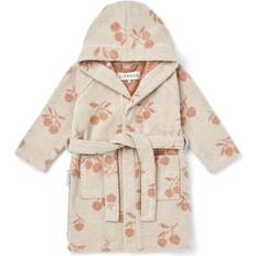 Organic Dressing Gowns Children's Clothing Liewood Lilana Yarn Dyed Bathrobe - Peach