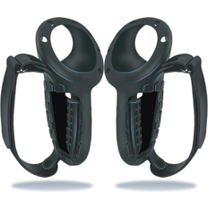 VR - Virtual Reality Vortex Virtual Reality Silikonskydd För Handkontroll Med Batteriöppning Svart Meta Quest 3 3S