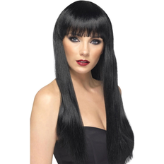 Wigs Smiffys Womens Ladies Beauty Wig One Size Black