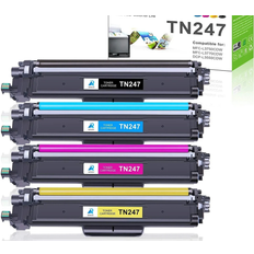 Aztech 4 Toner Set for Brother TN247 - DCP-L3510CDW/HL-3210CW
