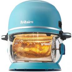 Self-Cleaning Glass Bowl Air Fryer Teal