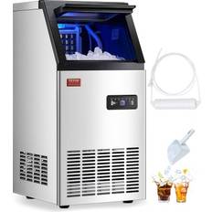 VEVOR Commercial Ice Maker Freestanding Cabinet Machine 100lbs/24H 36 Ice Cubes