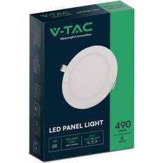 V-TAC 6W Led Round Mini Panel 3 in 1 Round Ceiling Flush Light