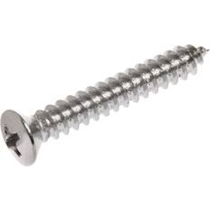 Hillman Jackson Head Trim Screw 8 x 3/4-Inch Chrome 30-Pack