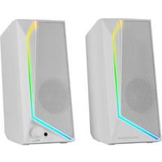 HDMI Computer Speakers Mars Gaming MS72W White PC Speakers 4W Power