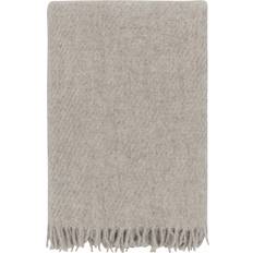 Høie of Scandinavia Filtar Høie of Scandinavia Falketind Wool Blanket Beige 100x130 cm Filt Beige