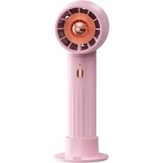 220-240 V Hand Held Fans RYWOLT Pink Usb Portable Lightweight Handheld Shaped Design Mini Fan Traveling Breeze