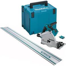 Makita DSP601ZJU 36V Twin 18V Brushless Plunge Saw AWS Wireless 1x 1m Guide Rail