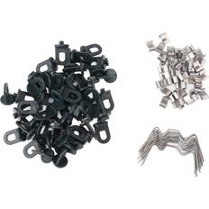 Greenhouse Accessories Goolrc 50pcs Greenhouse Window Repair Kit W and Z Type Clips with Hanging Clips