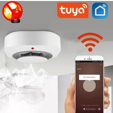 ABUS Fire Safety ABUS Smoke Fire Alarm Wifi Mini Smoke Detector