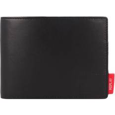 Replay Plånböcker & Nyckelhållare Replay Wallet RFID Protection Leather - Black