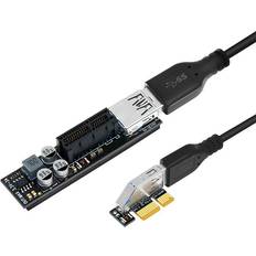 Tauoh PCIe Riser Cable USB 3.0 PCI Express X1 to Extension