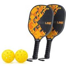 Pickleball Sets Xootz Baseline Pickleball Bat and Ball Set